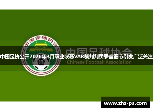 中国足协公开2026年3月职业联赛VAR裁判判罚录音细节引发广泛关注
